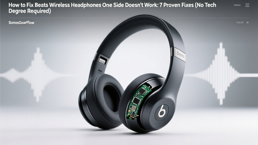 How to Fix Beats Wireless Headphones One Side Doesn’t Work: 7 Proven Fixes (No Tech Degree Required — Save $200+ on Replacement)