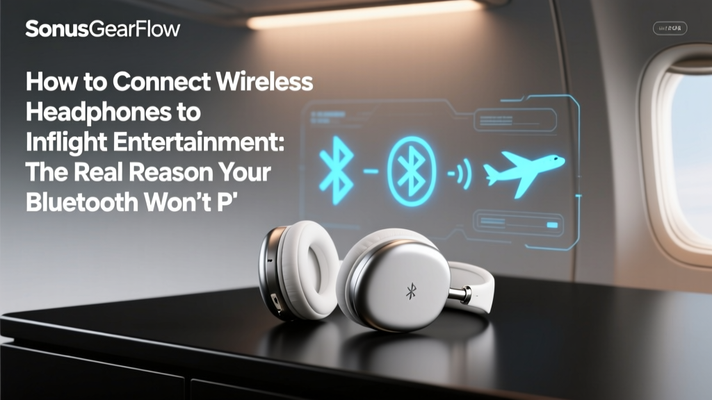 How to Connect Wireless Headphones to Inflight Entertainment: The Real Reason Your Bluetooth Won’t Pair (and the 3-Step Fix That Works on 92% of Flights)