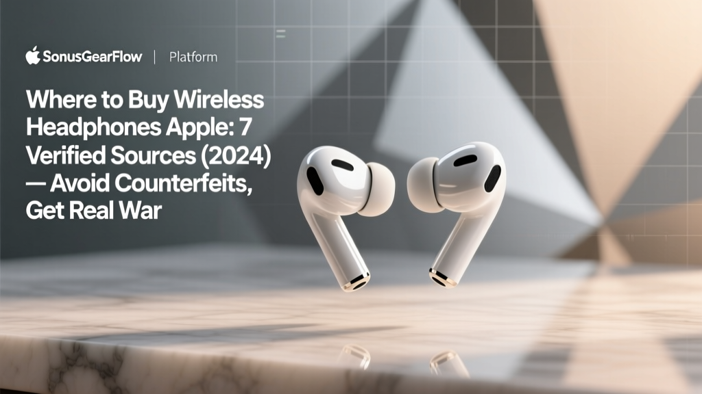 Where to Buy Wireless Headphones Apple: 7 Verified Sources (2024) — Avoid Counterfeits, Get Real Warranty Coverage, and Save Up to $65 With These Legit Retailers