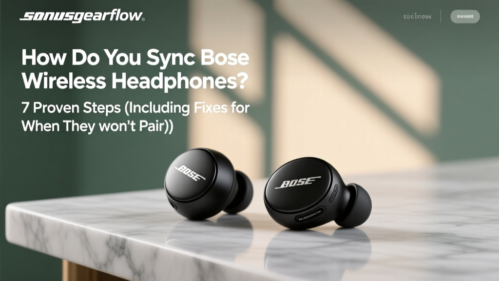 How Do You Sync Bose Wireless Headphones? 7 Proven Steps (Including Fixes for When They Won’t Pair, Disconnect Mid-Use, or Refuse to Reconnect After Reset)