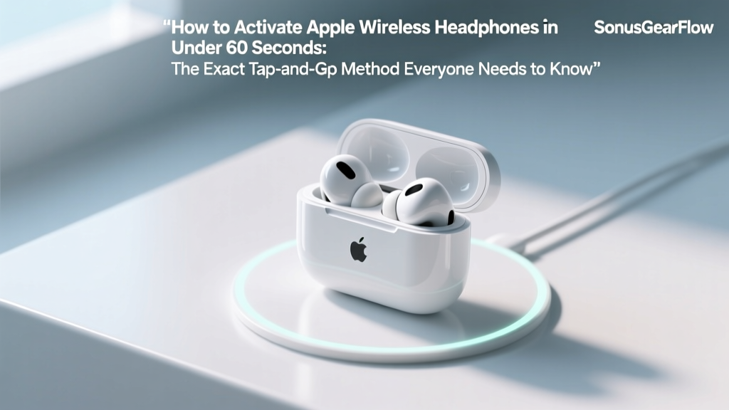 How to Activate Apple Wireless Headphones in Under 60 Seconds: The Exact Tap-and-Go Method Everyone Misses (No Reset, No App, No Frustration)