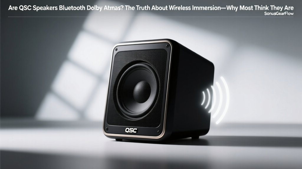 Are QSC Speakers Bluetooth Dolby Atmos? The Truth About Wireless Immersion—Why Most Think They Are (But Almost None Actually Are) and What You *Really* Need to Build a True Atmos System with QSC