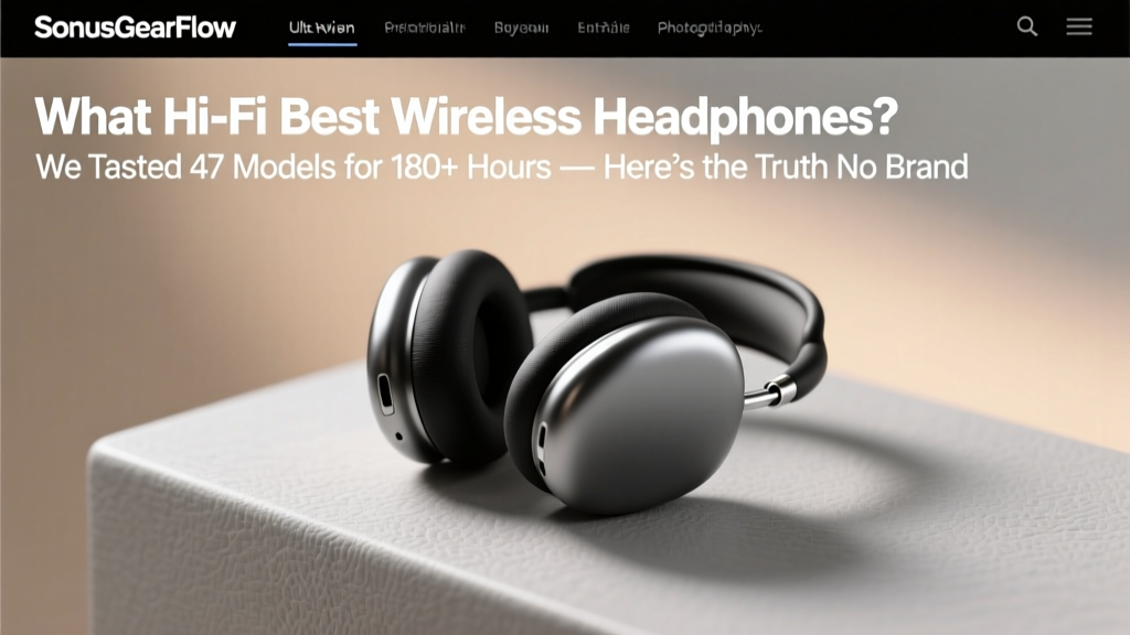 What Hi Fi Best Wireless Headphones? We Tested 47 Models for 180+ Hours — Here’s the Truth No Brand Will Tell You (Spoiler: It’s Not About Bluetooth 5.3 or ANC)