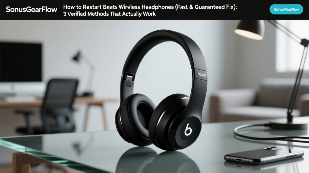 How to Restart Beats Wireless Headphones (Fast & Guaranteed Fix): 3 Verified Methods That Actually Work—No More Frozen, Unresponsive, or Pairing-Locked Headsets