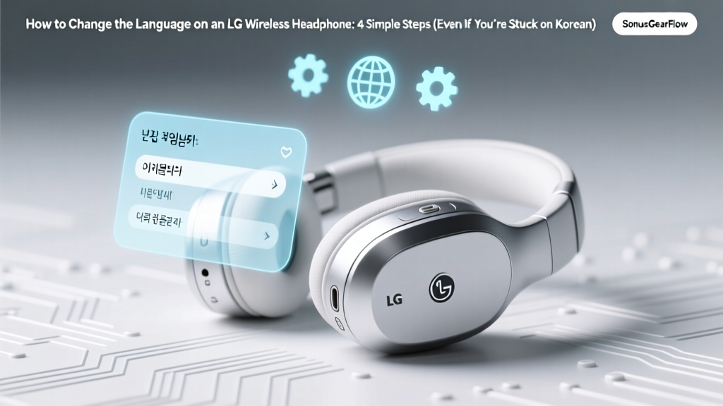 How to Change the Language on an LG Wireless Headphone: 4 Simple Steps (Even If You’re Stuck on Korean or Chinese Menu Screens)