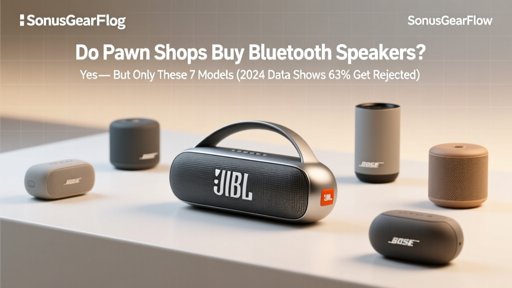 Do Pawn Shops Buy Bluetooth Speakers? Yes — But Only These 7 Models (2024 Data Shows 63% Get Rejected Without This Prep)