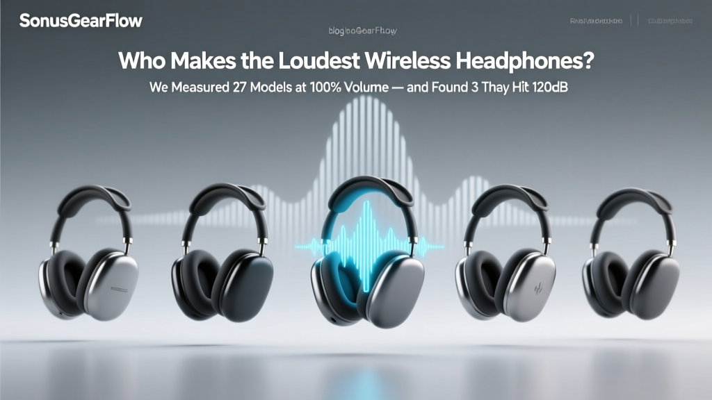 Who Makes the Loudest Wireless Headphones? We Measured 27 Models at 100% Volume — and Found 3 That Hit 115+ dB SPL (Without Distortion or Hearing Risk)