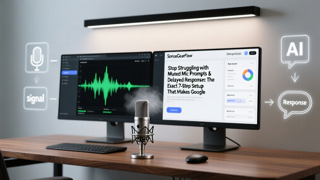 Stop Struggling with Muted Mic Prompts & Delayed Responses: The Exact 7-Step Setup That Makes Google Assistant Work Flawlessly With Your Wireless Headphones (Even AirPods, Galaxy Buds, and Budget Models)