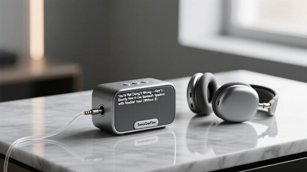 You’re Not Doing It Wrong—Here’s Exactly How to Use Bluetooth Speakers with Headset Input (Without Buying New Gear or Losing Audio Quality)