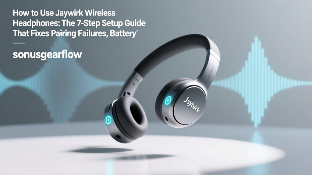 How to Use Jaybird Wireless Headphones: The 7-Step Setup Guide That Fixes Pairing Failures, Battery Anxiety, and Sound Dropouts (Even If You’ve Tried Everything)