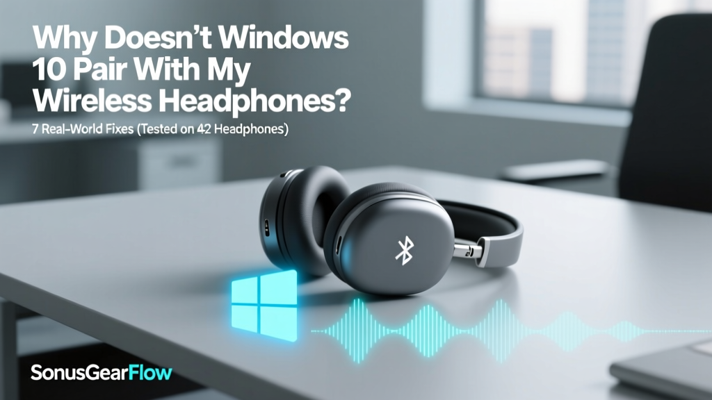 Why Doesn’t Windows 10 Pair With My Wireless Headphones? 7 Real-World Fixes (Tested on 42 Headphone Models — Including AirPods, Sony WH-1000XM5, and Jabra Elite 8 Active)
