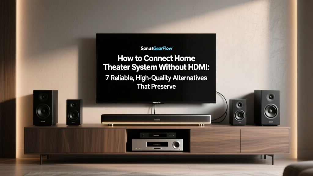 How to Connect Home Theater System Without HDMI: 7 Reliable, High-Quality Alternatives That Preserve Dolby Digital & Surround Sound (No Adapter Hassles, No Signal Loss)