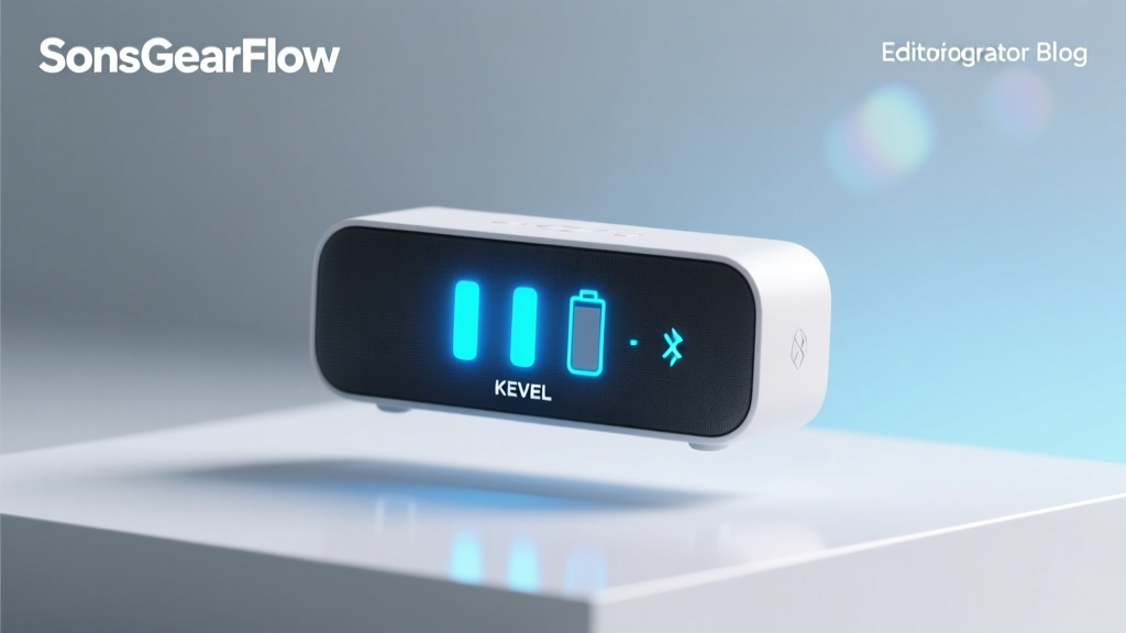 How to Check Battery Level on Bluetooth Speakers (Including KEVEL Models): 7 Reliable Methods That Actually Work — No App Required, No Guesswork, No Dead-Speaker Surprises