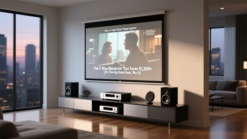 How to Create Home Theater System: The 7-Step Blueprint That Saves $1,200+ (No Overpriced Gear, No Guesswork, Just Real Results)