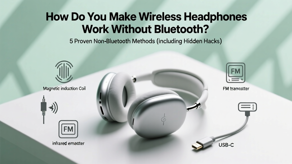 How Do You Make Wireless Headphones Work Without Bluetooth? 5 Proven Non-Bluetooth Methods (Including RF, Infrared, Proprietary 2.4GHz, and Audio Transmitters That Actually Deliver Studio-Grade Latency & Range)