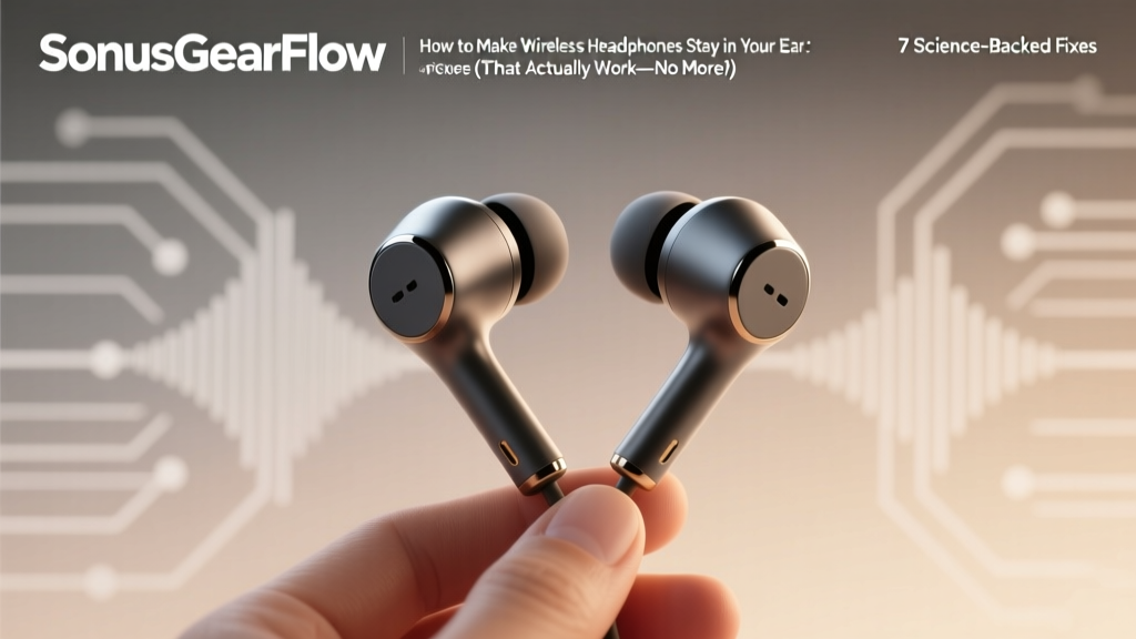 How to Make Wireless Headphones Stay in Your Ear: 7 Science-Backed Fixes (That Actually Work—No More Dropping Them Mid-Run or During Calls)