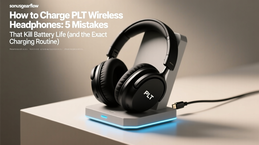 How to Charge PLT Wireless Headphones: 5 Mistakes That Kill Battery Life (and the Exact Charging Routine Engineers Use for 3+ Years of Reliable Use)