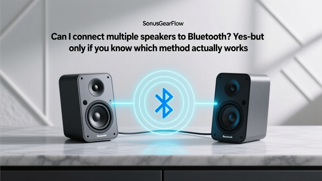 Can I connect multiple speakers to Bluetooth? Yes—but only if you know which method actually works (and which 3 'Bluetooth multi-speaker' claims are outright myths that ruin your audio quality).