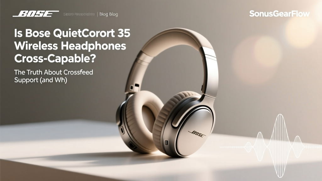 Is Bose QuietComfort 35 Wireless Headphones Cross-Capable? The Truth About Crossfeed Support (and What It Really Means for Your Listening Experience)