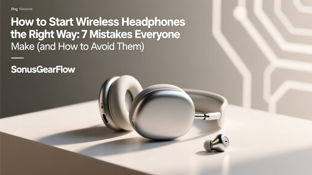How to Start Wireless Headphones the Right Way: 7 Mistakes Everyone Makes (and How to Avoid Them in Under 90 Seconds)