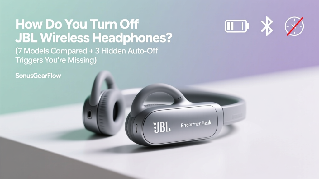 How Do You Turn Off JBL Wireless Headphones? (7 Models Compared + 3 Hidden Auto-Off Triggers You’re Missing That Drain Battery)