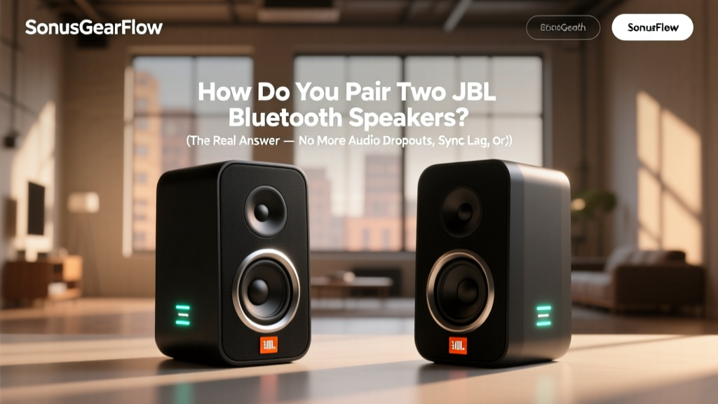 How Do You Pair Two JBL Bluetooth Speakers? (The Real Answer — No More Audio Dropouts, Sync Lag, or 'It Just Won’t Connect' Frustration)