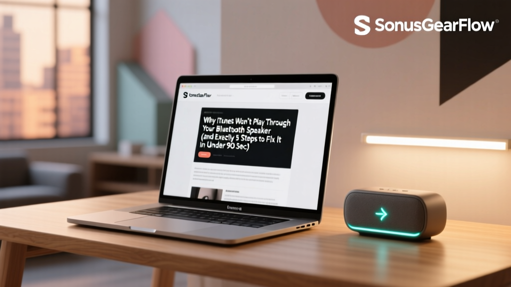 Why iTunes Won’t Play Through Your Bluetooth Speaker (and Exactly 5 Steps to Fix It in Under 90 Seconds—No Tech Degree Required)
