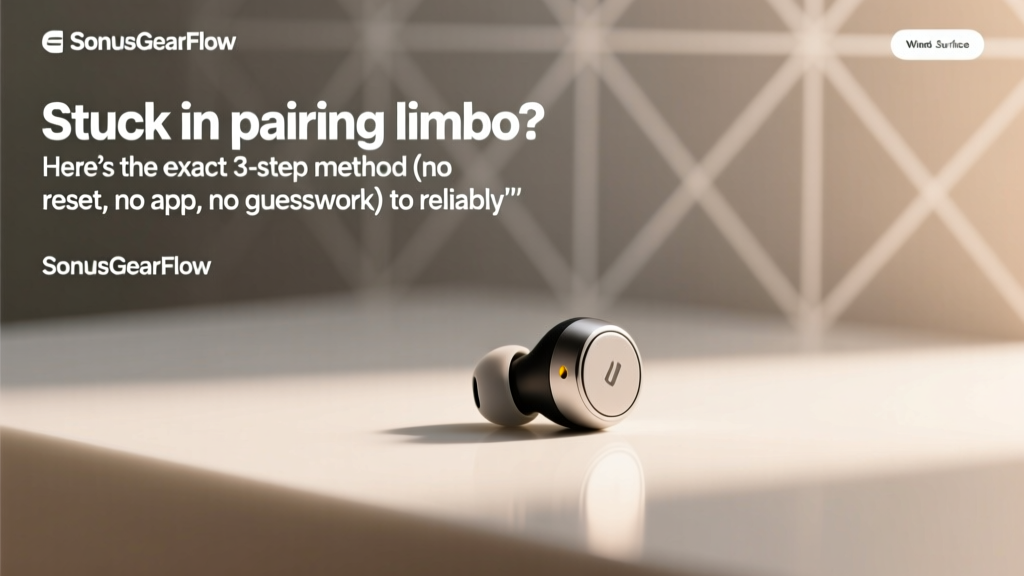 Stuck in pairing limbo? Here’s the exact 3-step method (no reset, no app, no guesswork) to reliably pair Altec Lansing wireless headphones — even if Bluetooth won’t connect, your phone says 'device not found', or you’ve already tried 7 times and still hear that annoying voice prompt.