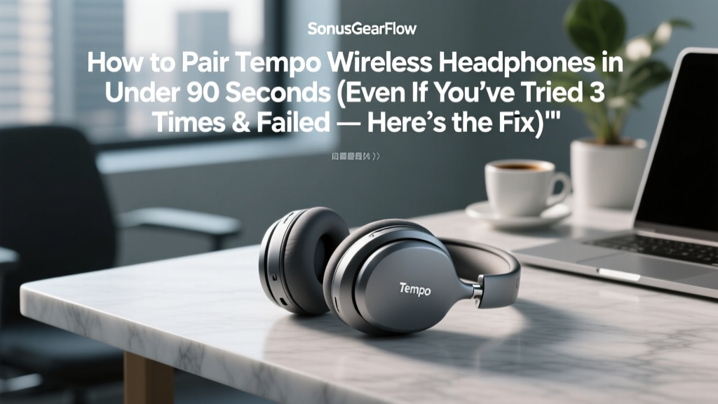 How to Pair Tempo Wireless Headphones in Under 90 Seconds (Even If You’ve Tried 3 Times & Failed — Here’s the Exact Button Combo That Works Every Time)