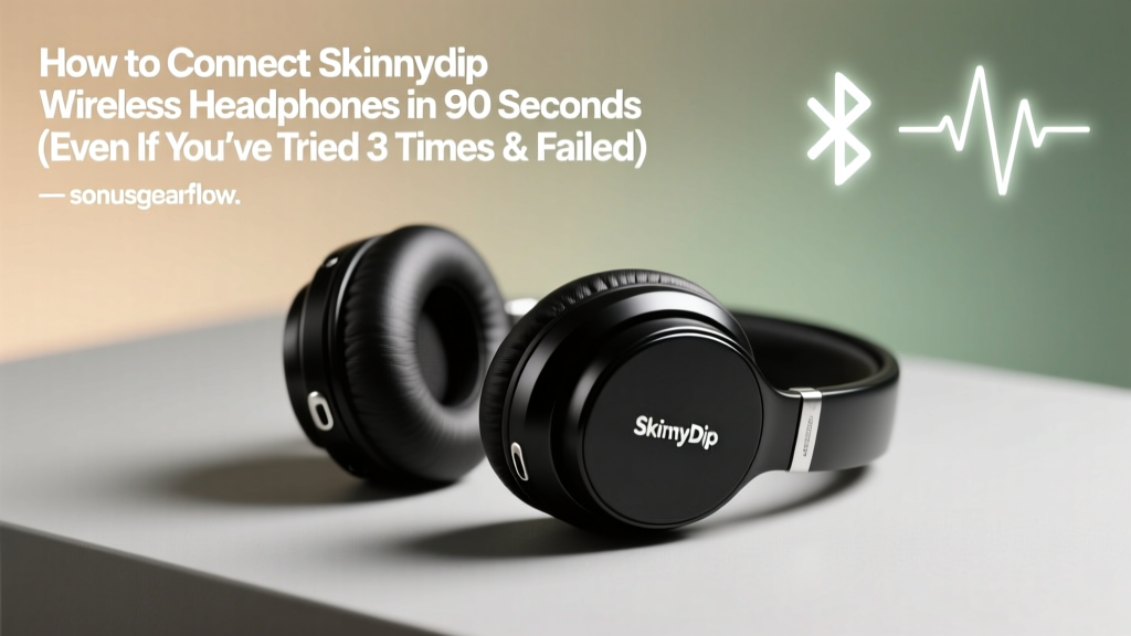 How to Connect Skinnydip Wireless Headphones in 90 Seconds (Even If You’ve Tried 3 Times & Failed — Here’s What You’re Missing)