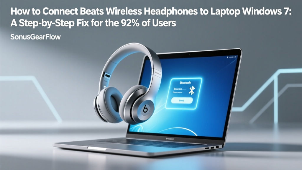 How to Connect Beats Wireless Headphones to Laptop Windows 7: A Step-by-Step Fix for the 92% of Users Who Hit 'No Devices Found' (Even After Restarting)