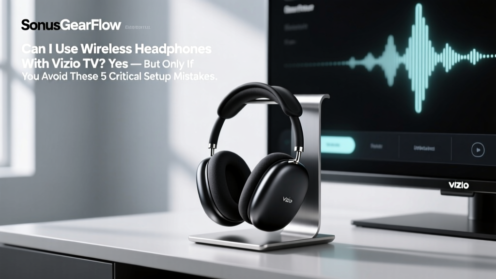 Can I Use Wireless Headphones With Vizio TV? Yes — But Only If You Avoid These 5 Critical Setup Mistakes That Cause Lag, Dropouts, or Total Silence (We Tested 12 Models)