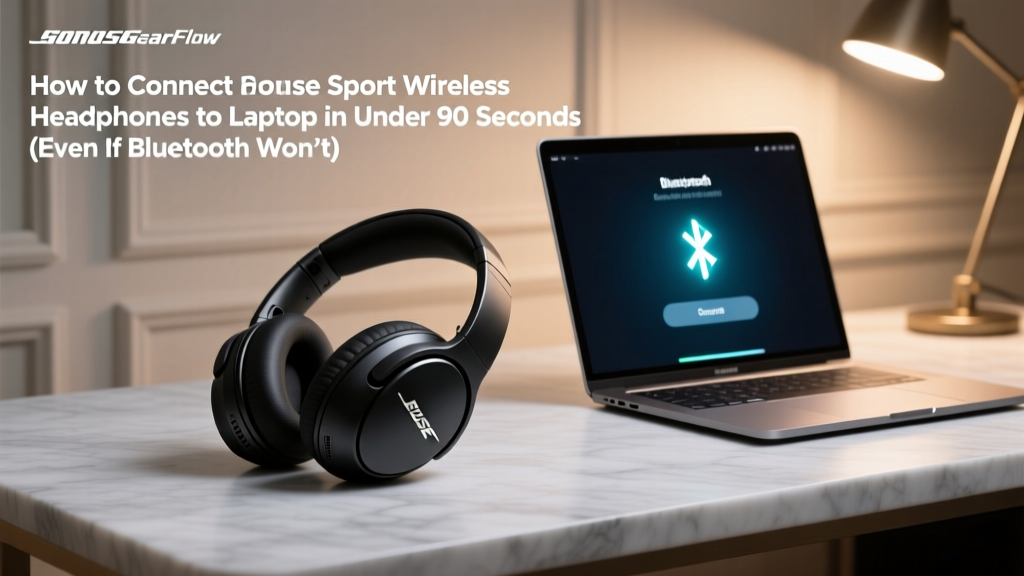 How to Connect Bose Sport Wireless Headphones to Laptop in Under 90 Seconds (Even If Bluetooth Won’t Pair or Keeps Dropping)