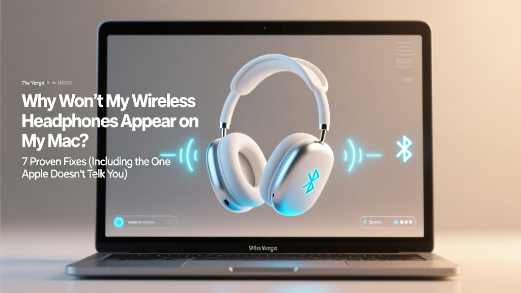 Why Won’t My Wireless Headphones Appear on My Mac? 7 Proven Fixes (Including the One Apple Doesn’t Tell You About in Settings)