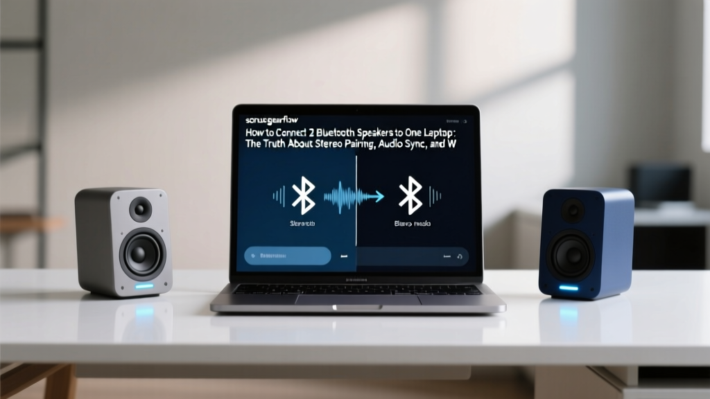 How to Connect 2 Bluetooth Speakers to One Laptop: The Truth About Stereo Pairing, Audio Sync, and Why Most Tutorials Fail (Spoiler: Windows Doesn’t Natively Support Dual-Output—Here’s the Real Fix)