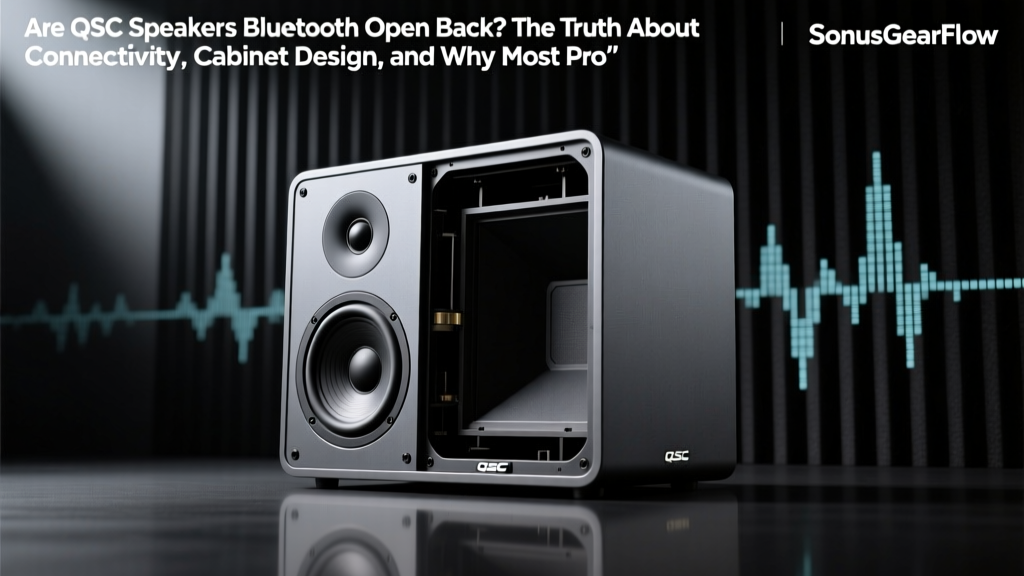Are QSC Speakers Bluetooth Open Back? The Truth About Connectivity, Cabinet Design, and Why Most Pro Install Speakers Don’t Use Either — Plus What to Choose Instead
