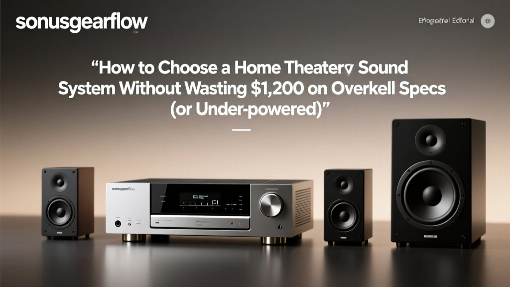 How to Choose a Home Theater Sound System Without Wasting $1,200 on Overkill Specs (or Underpowered Gear That Makes Dialogue Inaudible)