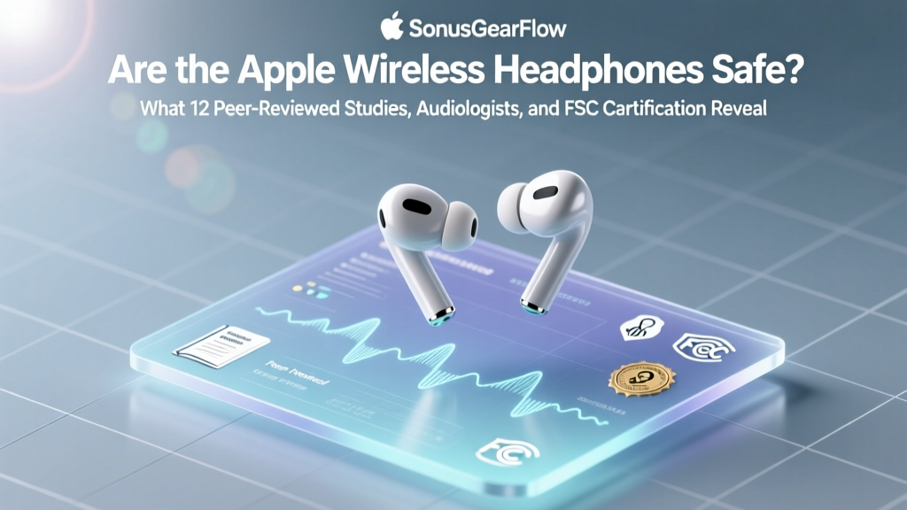 Are the Apple wireless headphones safe? What 12 peer-reviewed studies, audiologists, and FCC-certified RF engineers say about radiation, hearing damage, ear health, and real-world risk — plus 5 immediate steps you can take today to use them more safely.