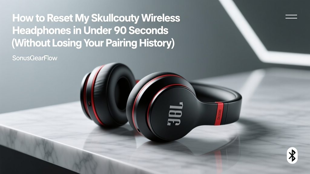 How to Reset My Skullcandy Wireless Headphones in Under 90 Seconds (Without Losing Your Pairing History or Battery Calibration)