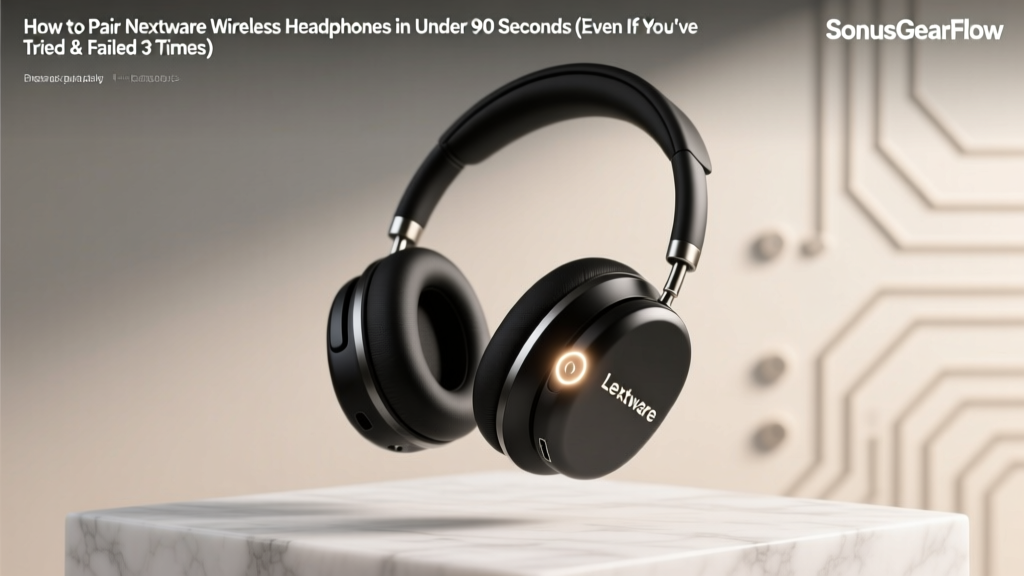 How to Pair Nextware Wireless Headphones in Under 90 Seconds (Even If You’ve Tried & Failed 3 Times — Here’s the Exact Button Sequence Your Manual Skips)