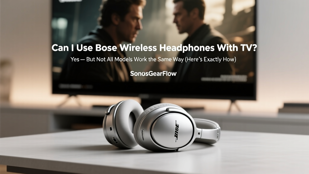 Can I Use Bose Wireless Headphones With TV? Yes — But Not All Models Work the Same Way (Here’s Exactly Which Ones Do, What You’ll Need, and Why Your Remote Might Suddenly Stop Working)
