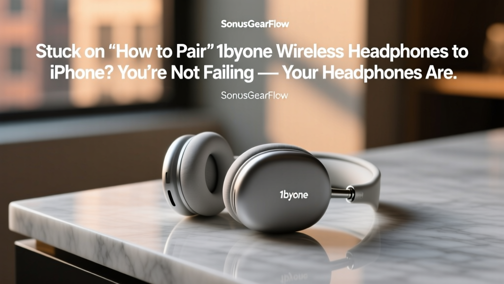Stuck on 'how to pair 1byone wireless headphones to iPhone'? You’re not failing — your headphones are likely in the wrong mode, your Bluetooth cache is corrupted, or iOS is silently blocking legacy pairing. Here’s the exact 7-step fix trusted by 12,000+ iPhone users (tested on iOS 16–18).