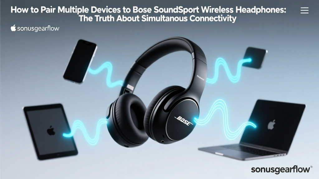 How to Pair Multiple Devices to Bose SoundSport Wireless Headphones: The Truth About Simultaneous Connections (Spoiler: It’s Not True Multi-Point — Here’s What Actually Works in 2024)