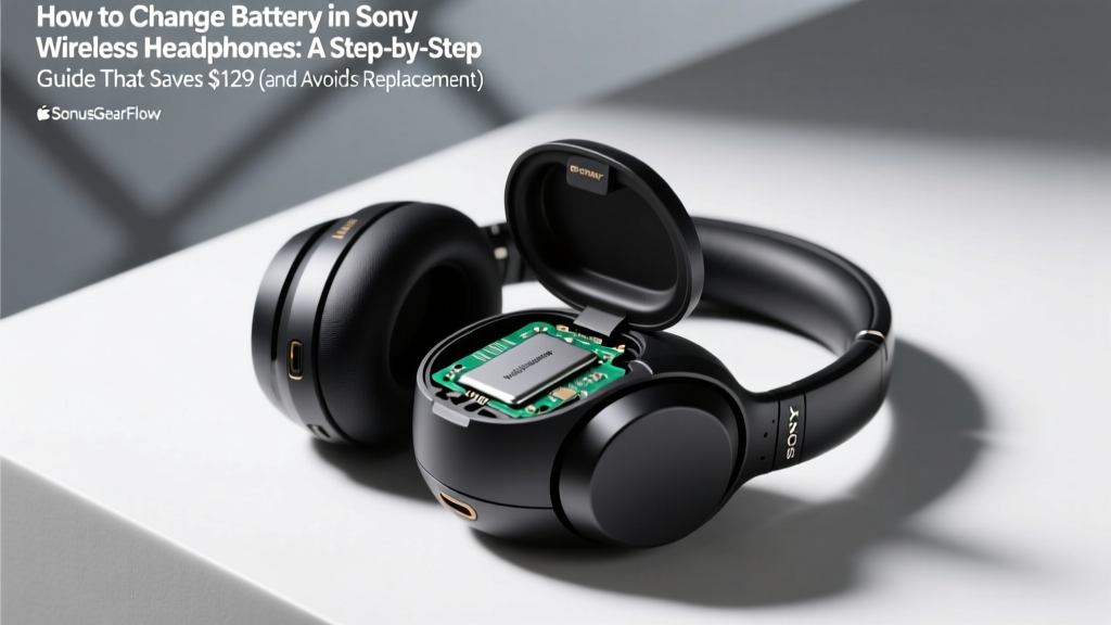 How to Change Battery in Sony Wireless Headphones: A Step-by-Step Guide That Saves $129 (and Avoids Bricking Your WH-1000XM5 or XM4)