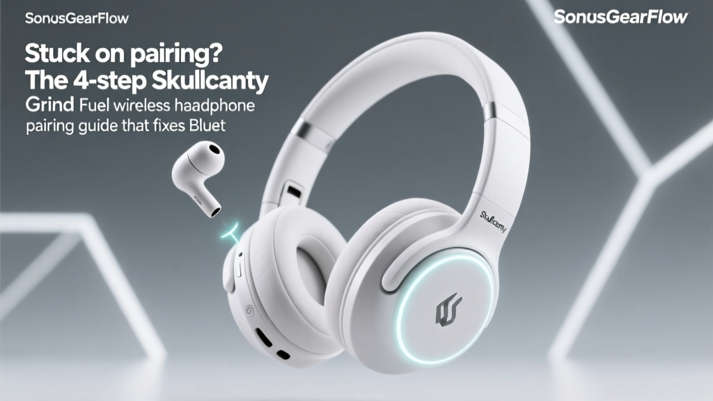 Stuck on pairing? The 4-step Skullcandy Grind Fuel wireless headphone pairing guide that fixes Bluetooth timeout errors, failed connections, and 'not discoverable' mode—no factory reset needed (works on iOS, Android, Windows & macOS)