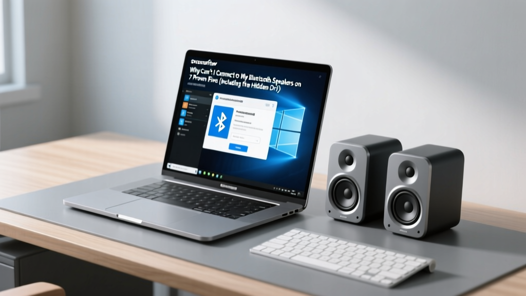 Why Can’t I Connect to My Bluetooth Speakers on Windows 10? 7 Proven Fixes (Including the Hidden Driver Reset Most Users Miss)