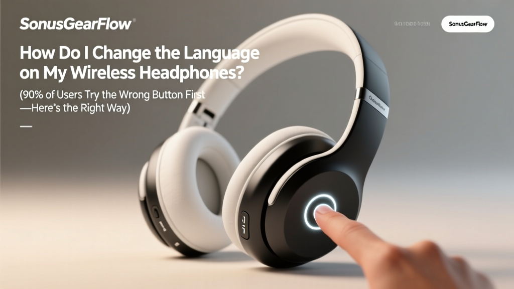 How Do I Change the Language on My Wireless Headphones? (90% of Users Try the Wrong Button First—Here’s the Exact Sequence for 12 Top Brands, Including Hidden Voice Assistant Workarounds)