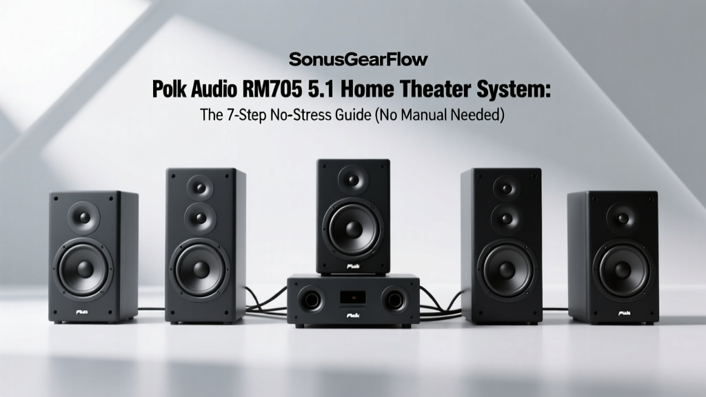 How to Setup Polk Audio RM705 5.1 Home Theater System: The 7-Step No-Stress Guide (No Manual Needed — We Fixed the Confusing Wiring & Calibration Pitfalls)