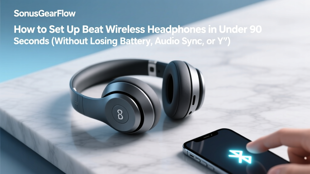 How to Set Up Beat Wireless Headphones in Under 90 Seconds (Without Losing Battery, Audio Sync, or Your Patience) — The Real-World Setup Guide That Works Every Time
