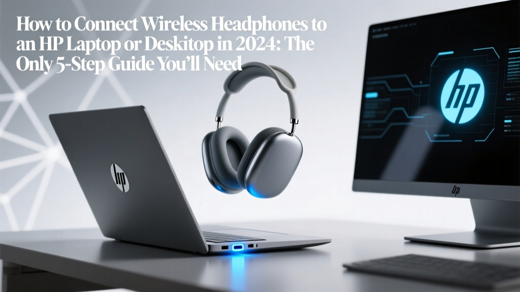 How to Connect Wireless Headphones to an HP Laptop or Desktop in 2024: The Only 5-Step Guide You’ll Ever Need (No Pairing Failures, No Bluetooth Ghosting, No Driver Confusion)